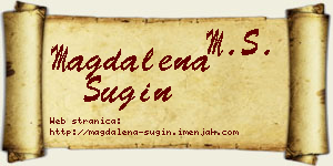 Magdalena Šugin vizit kartica